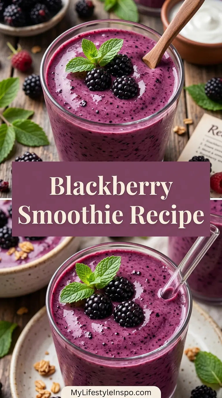 Blackberry Smoothie Recipe