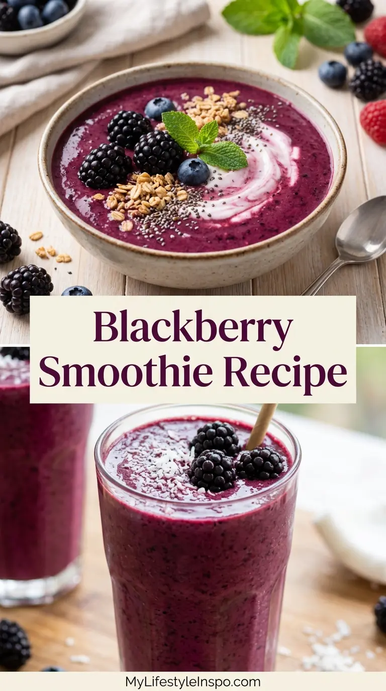 Blackberry Smoothie Recipe