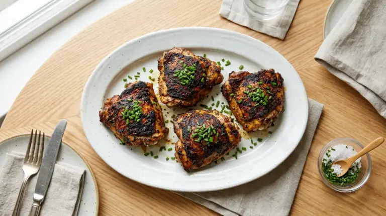 Blackened Ranch Pan-Fried Chicken Thighs Recipe