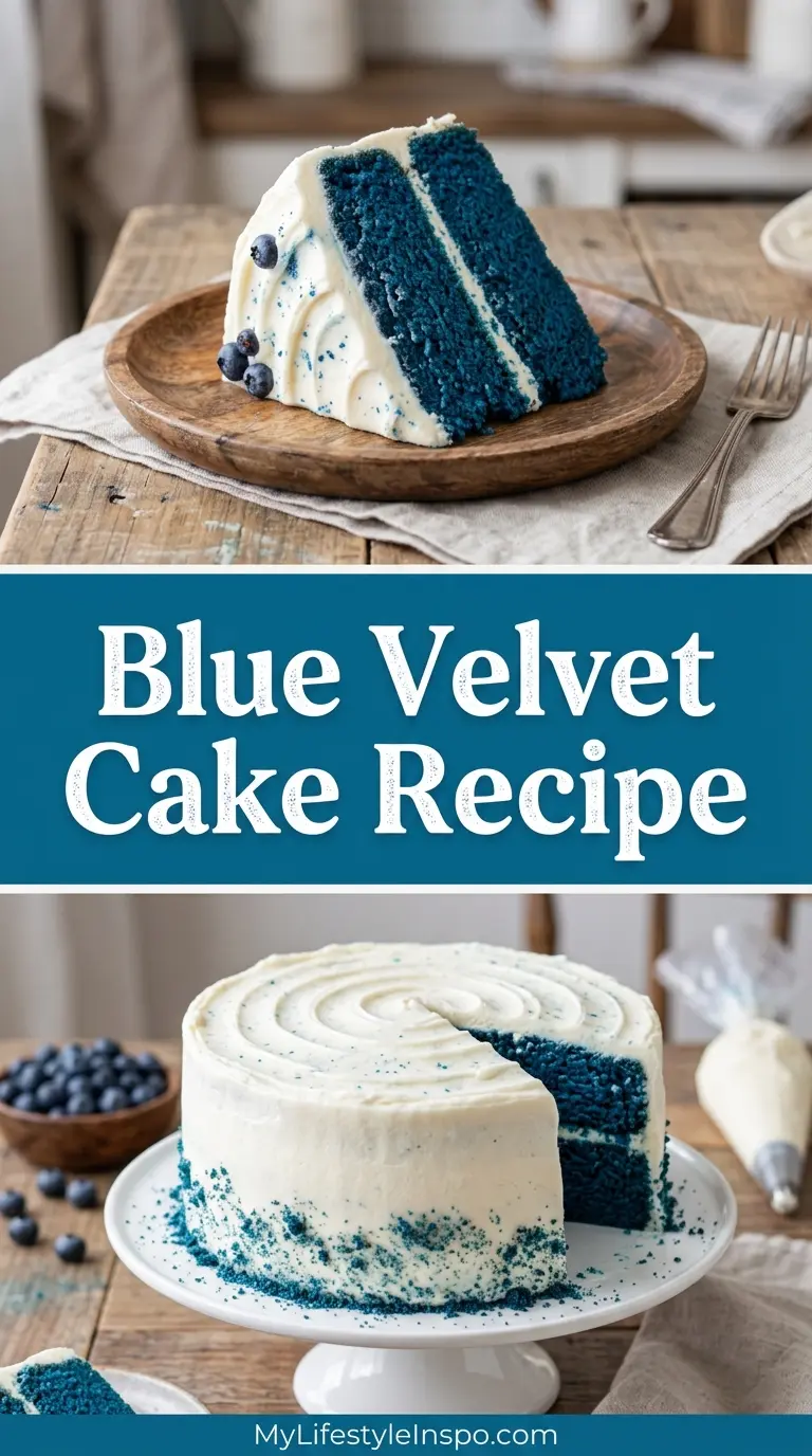 Blue Velvet Cake Recipe