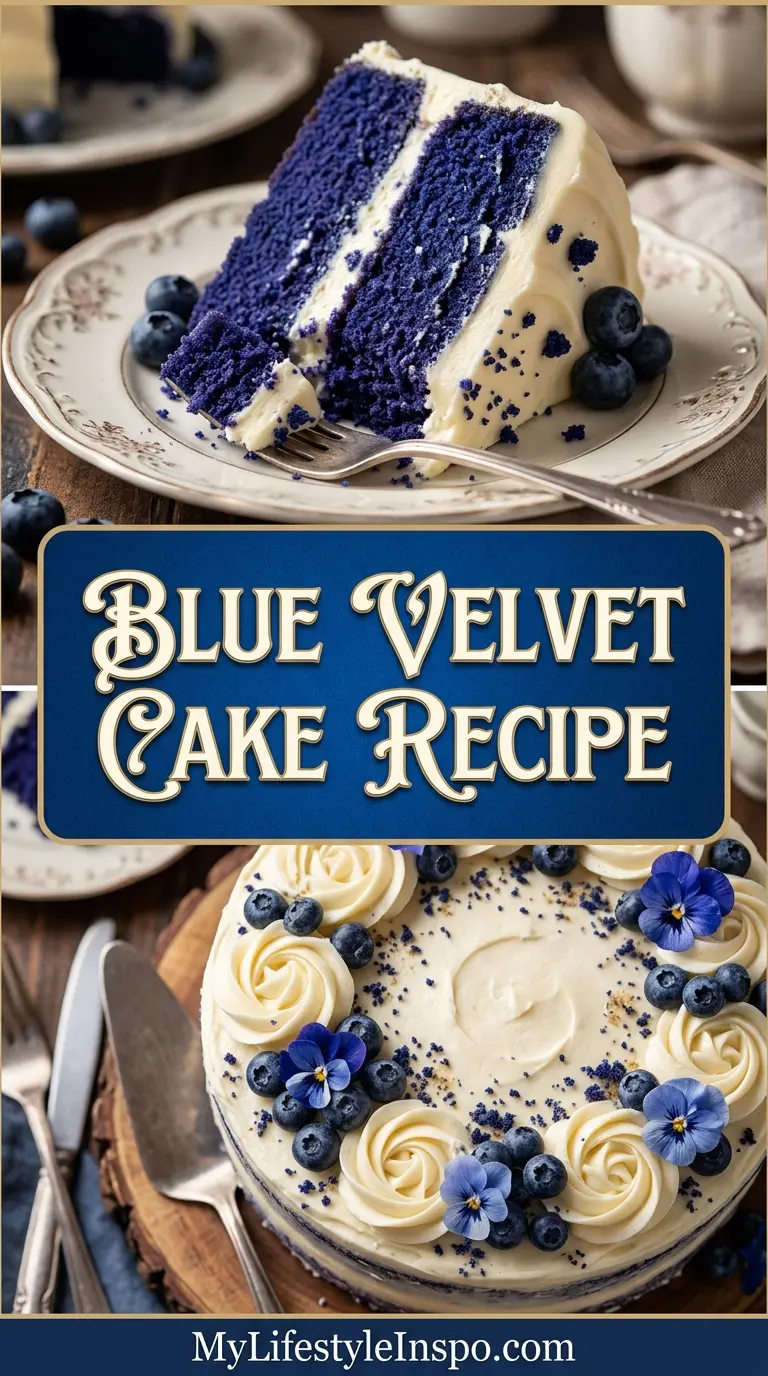 Blue Velvet Cake Recipe