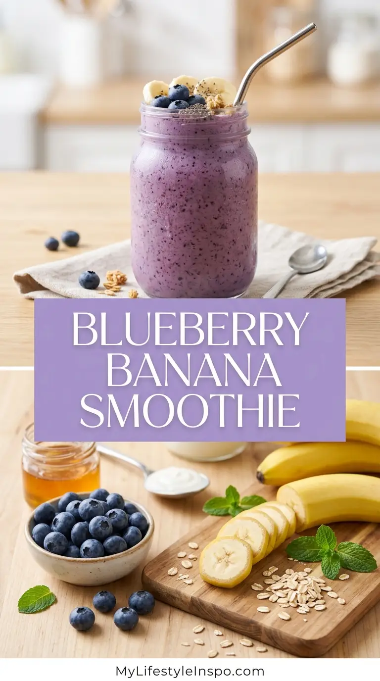 Blueberry Banana Smoothie Recipe