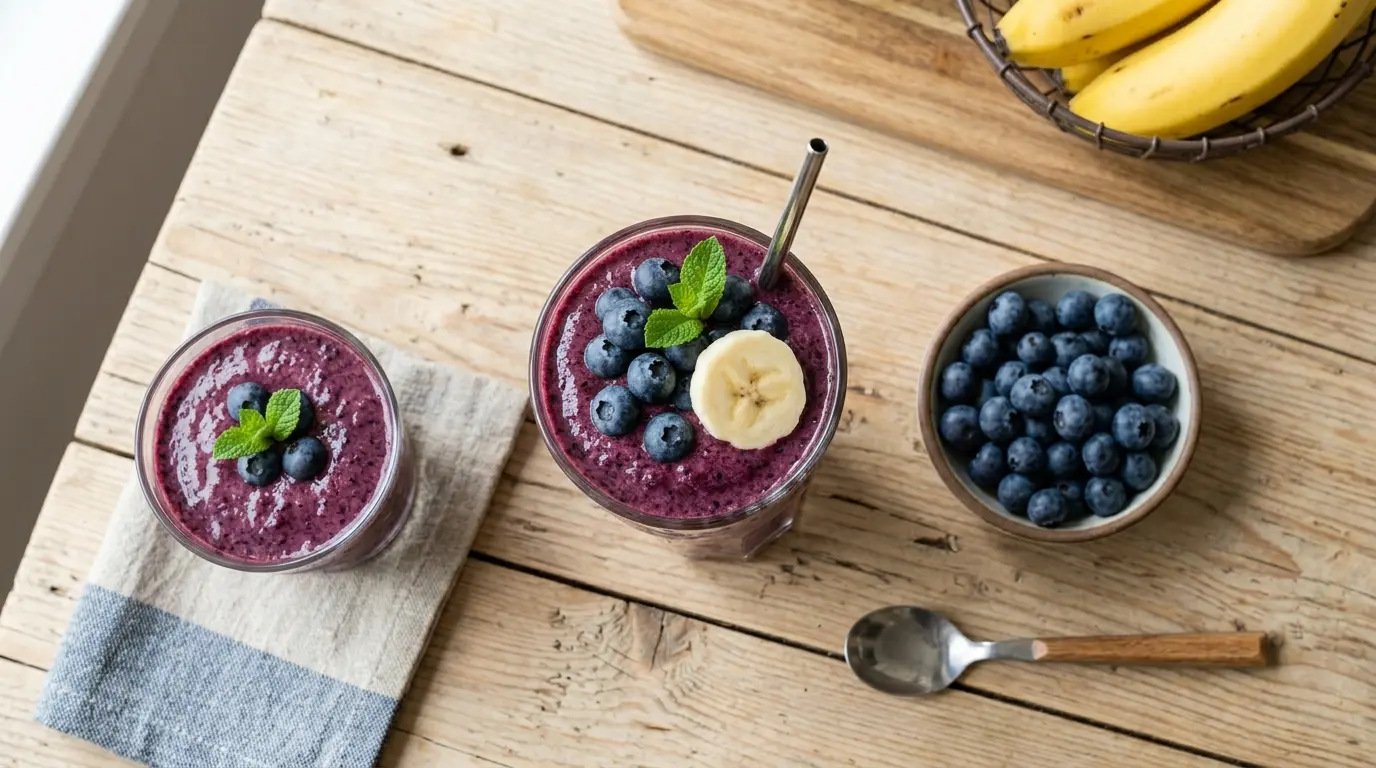 Blueberry Banana Smoothie Recipe