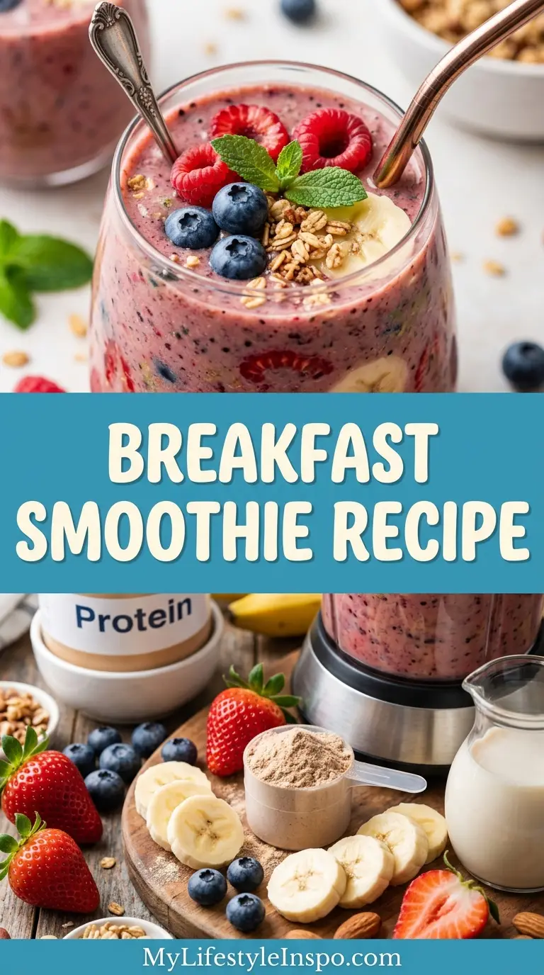 Breakfast Smoothie Recipe