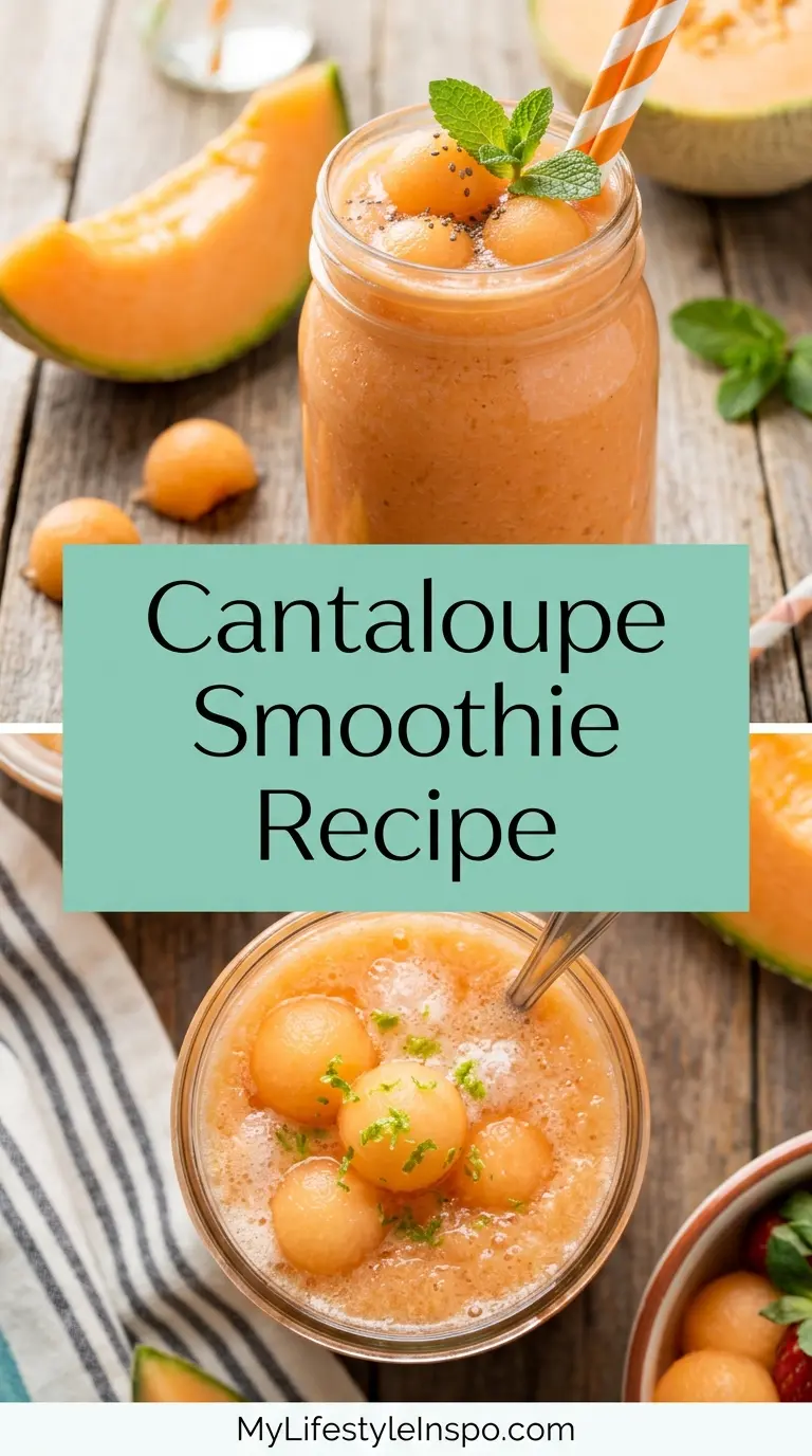 Cantaloupe Smoothie Recipe