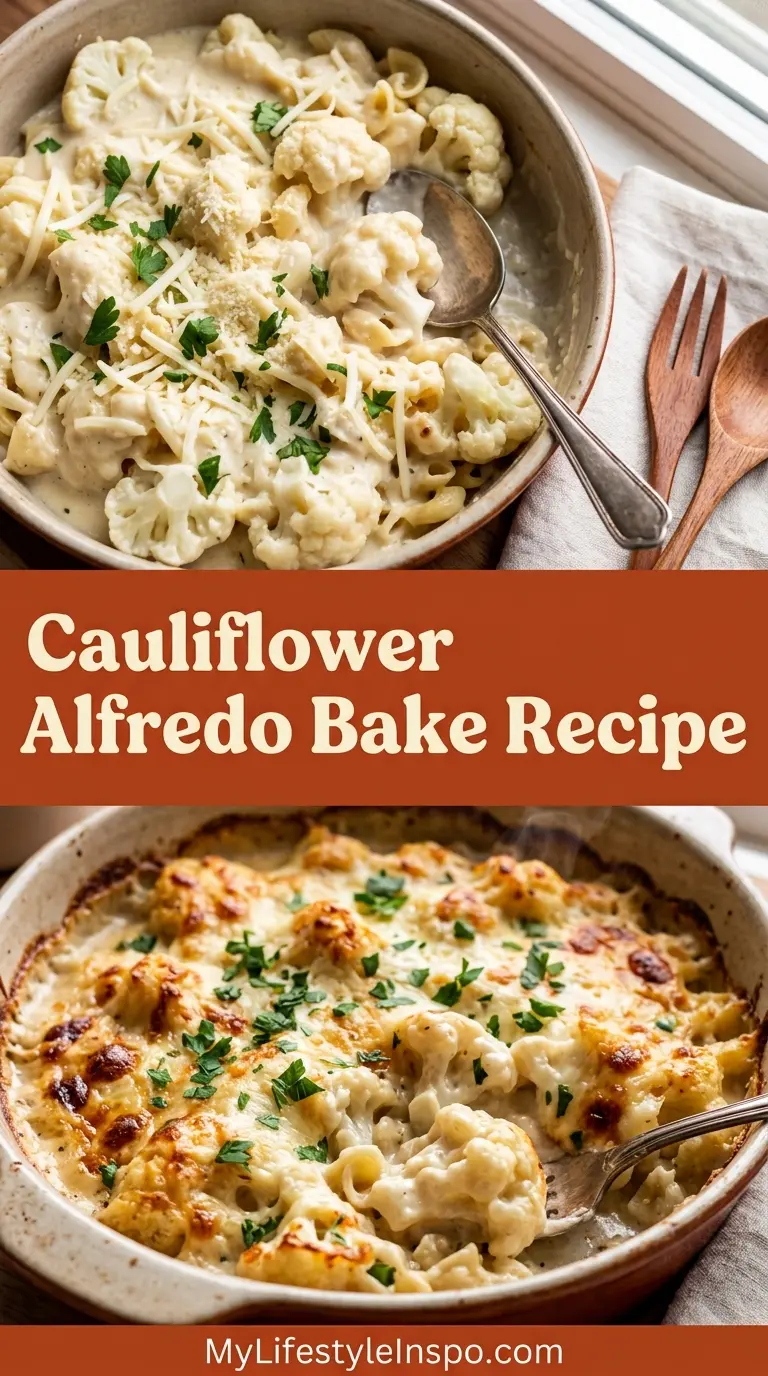 Cauliflower Alfredo Bake Recipe