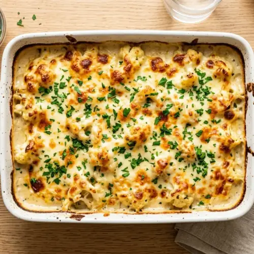 Cauliflower Alfredo Bake Recipe