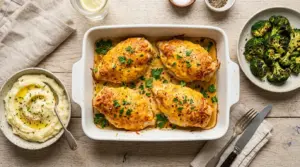 Cheddar Baked Chicken Recipe