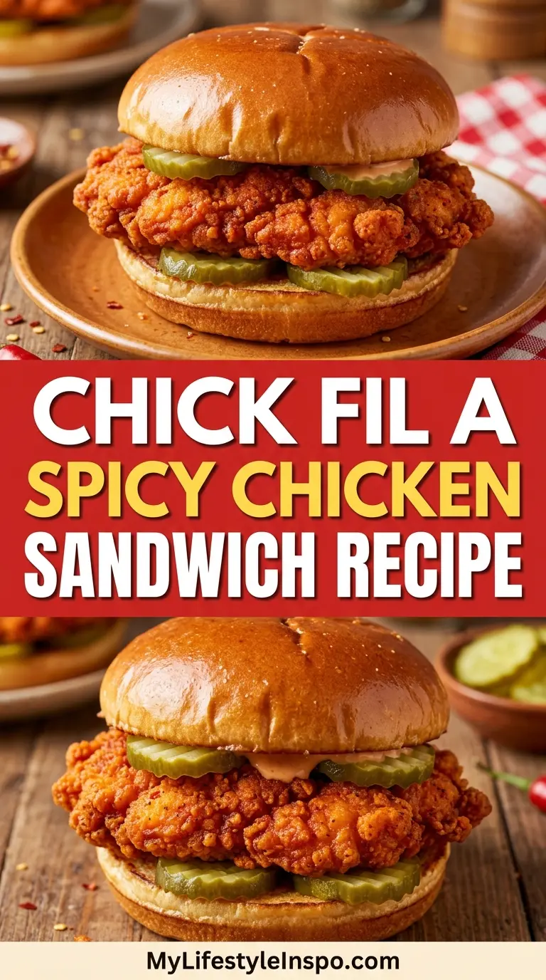 Chick Fil A Spicy Chicken Sandwich Recipe