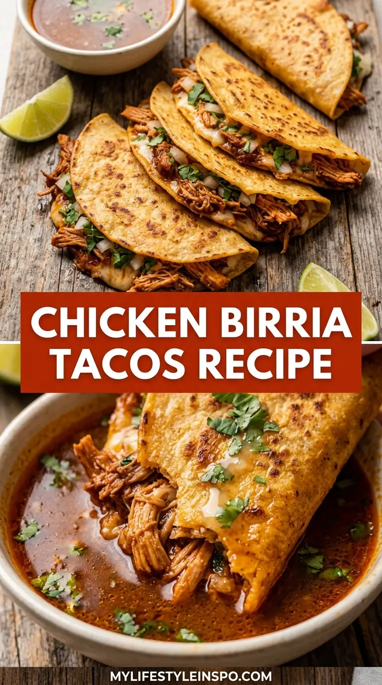 Chicken Birria Tacos Recipe