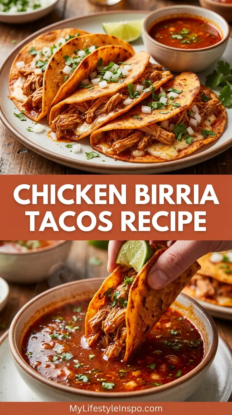 Chicken Birria Tacos Recipe