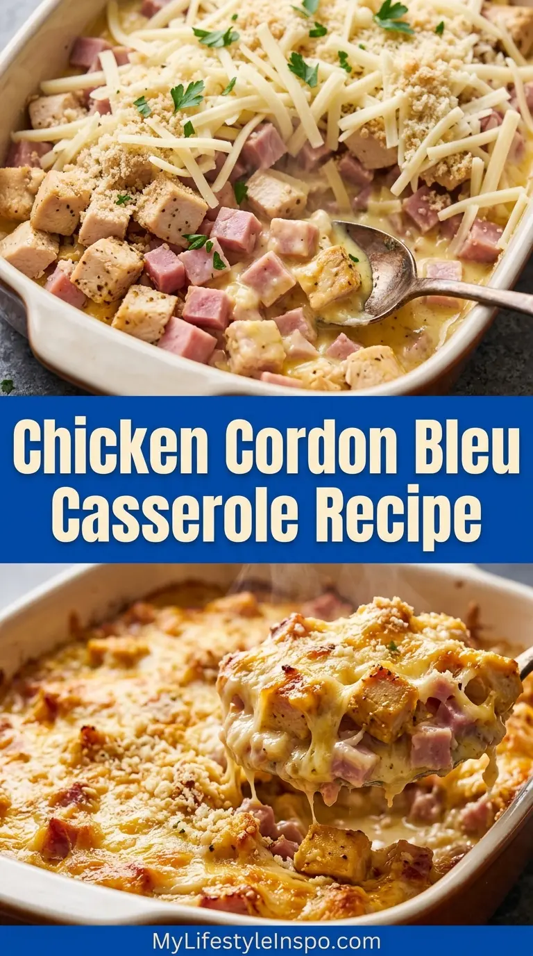 Chicken Cordon Bleu Casserole Recipe