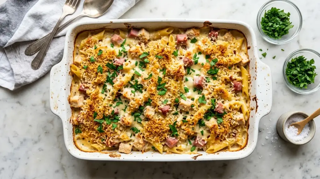 Chicken Cordon Bleu Pasta Recipe