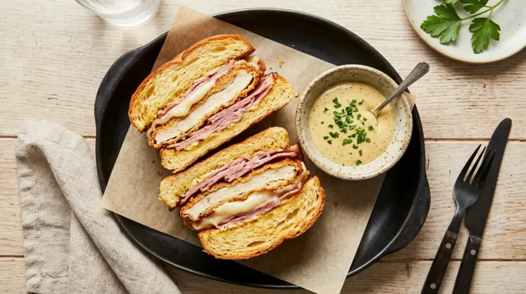 Chicken Cordon Bleu Sandwich Recipe