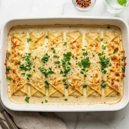 Chicken Florentine Crepes Recipe