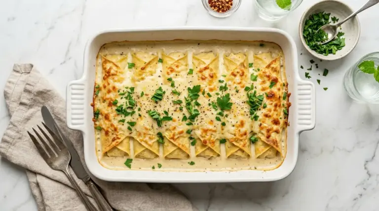 Chicken Florentine Crepes Recipe
