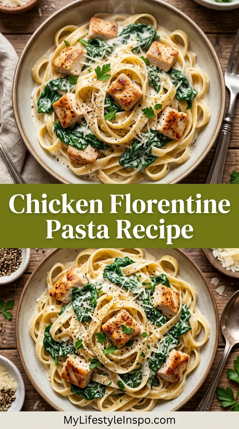 Chicken Florentine Pasta Recipe