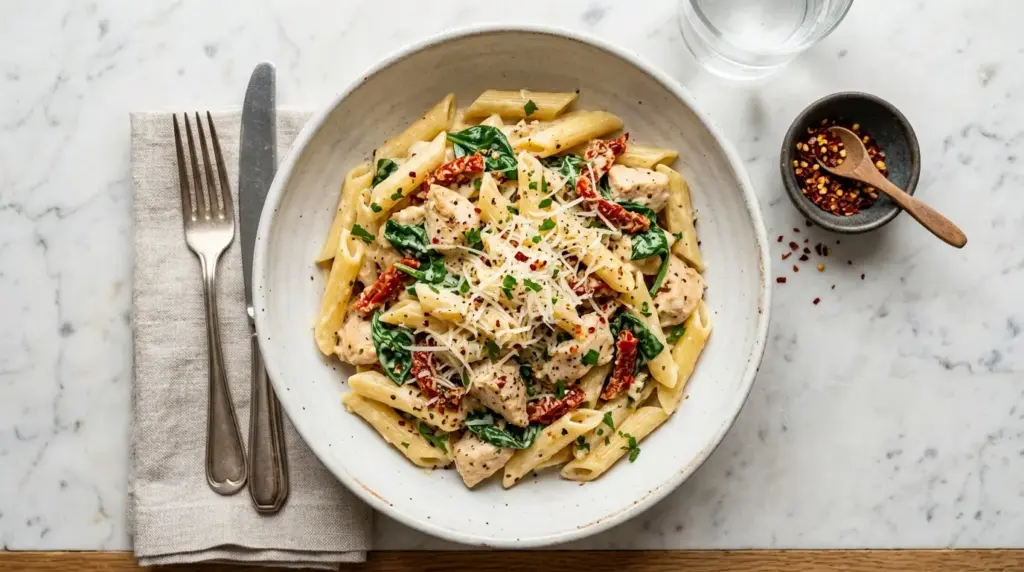 Chicken Florentine Pasta Recipe