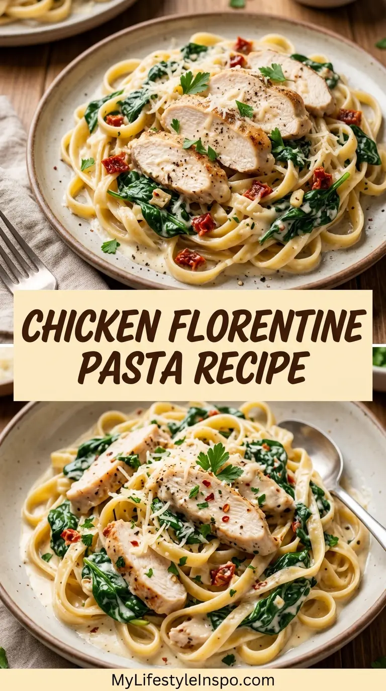 Chicken Florentine Pasta Recipe