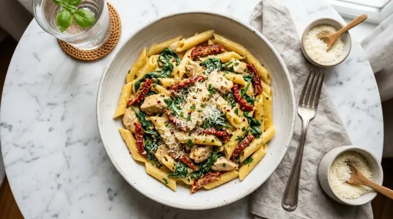 Chicken Florentine Pasta Recipe