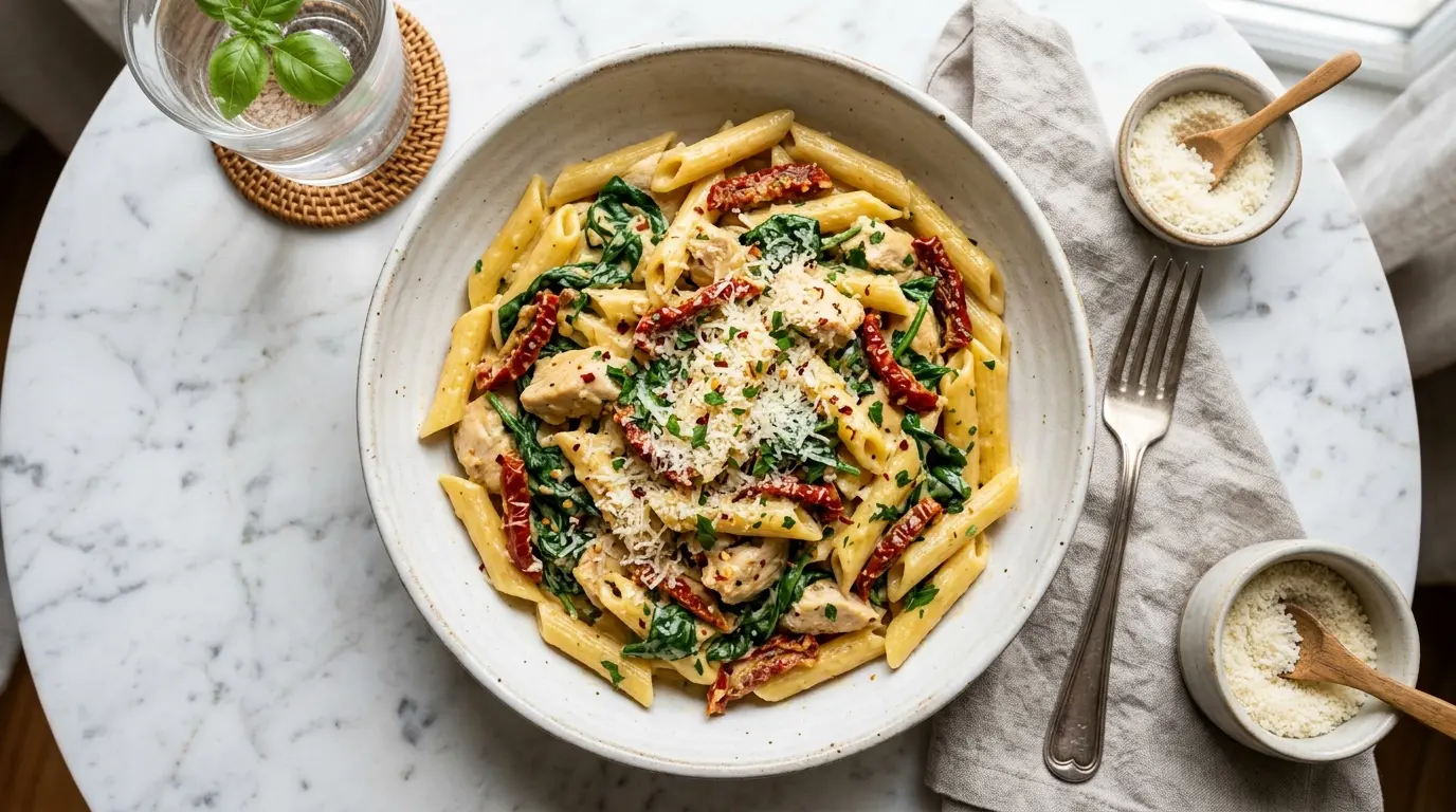 Chicken Florentine Pasta Recipe