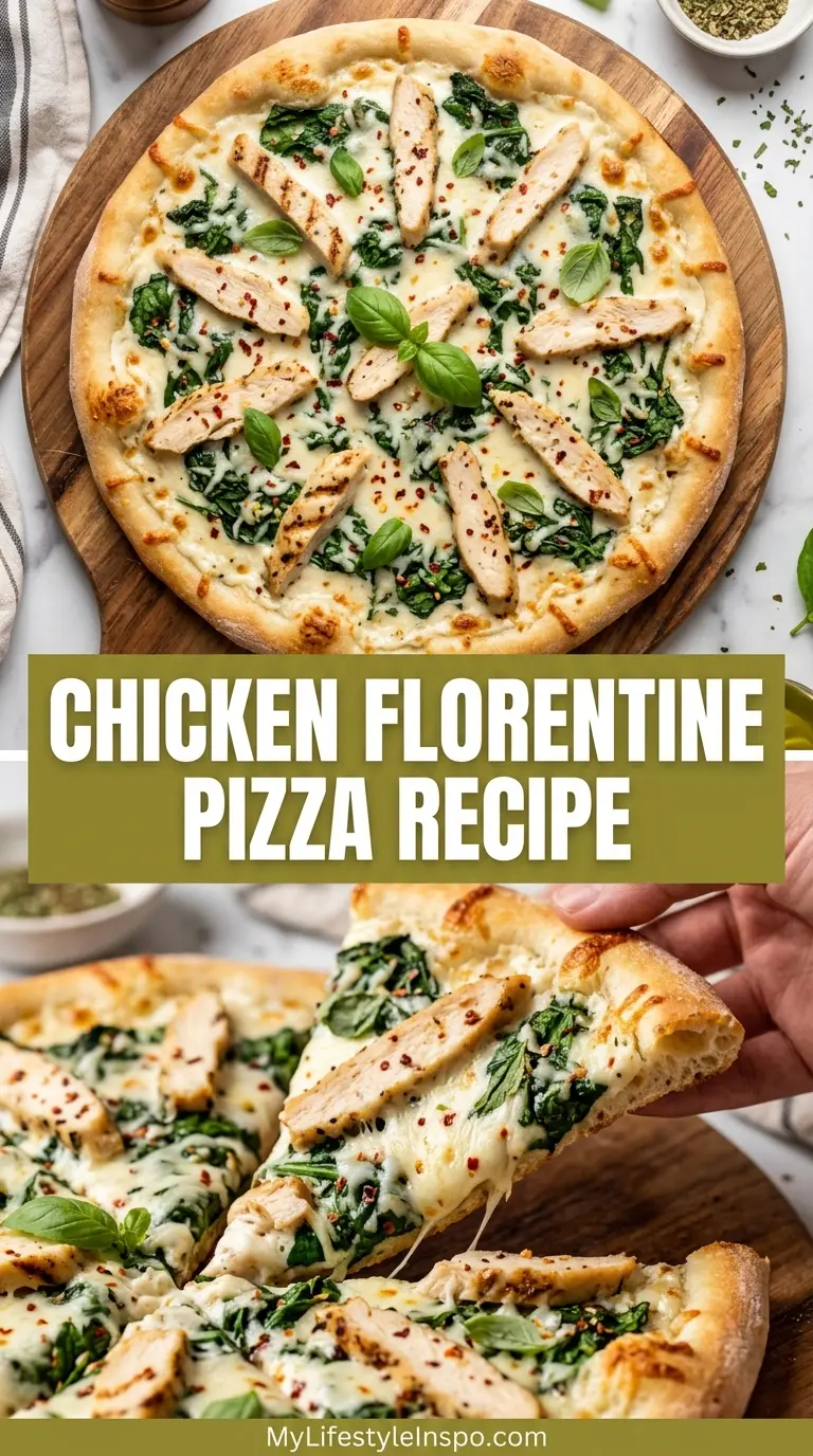 Chicken Florentine Pizza Recipe