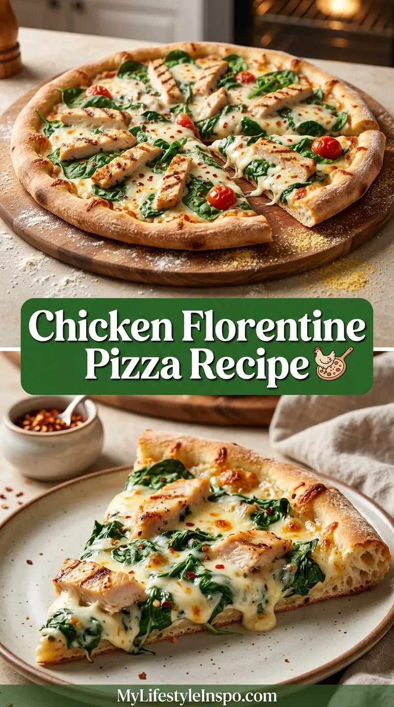 Chicken Florentine Pizza Recipe