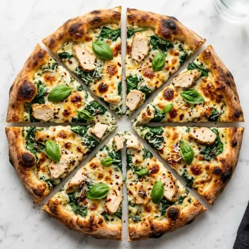 Chicken Florentine Pizza Recipe