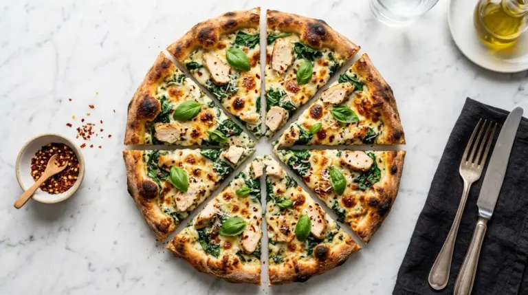 Chicken Florentine Pizza Recipe