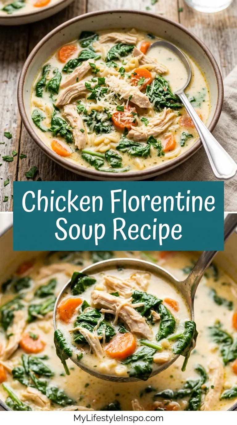 Chicken Florentine Soup Recipe