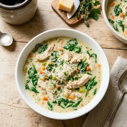 Chicken Florentine Soup Recipe