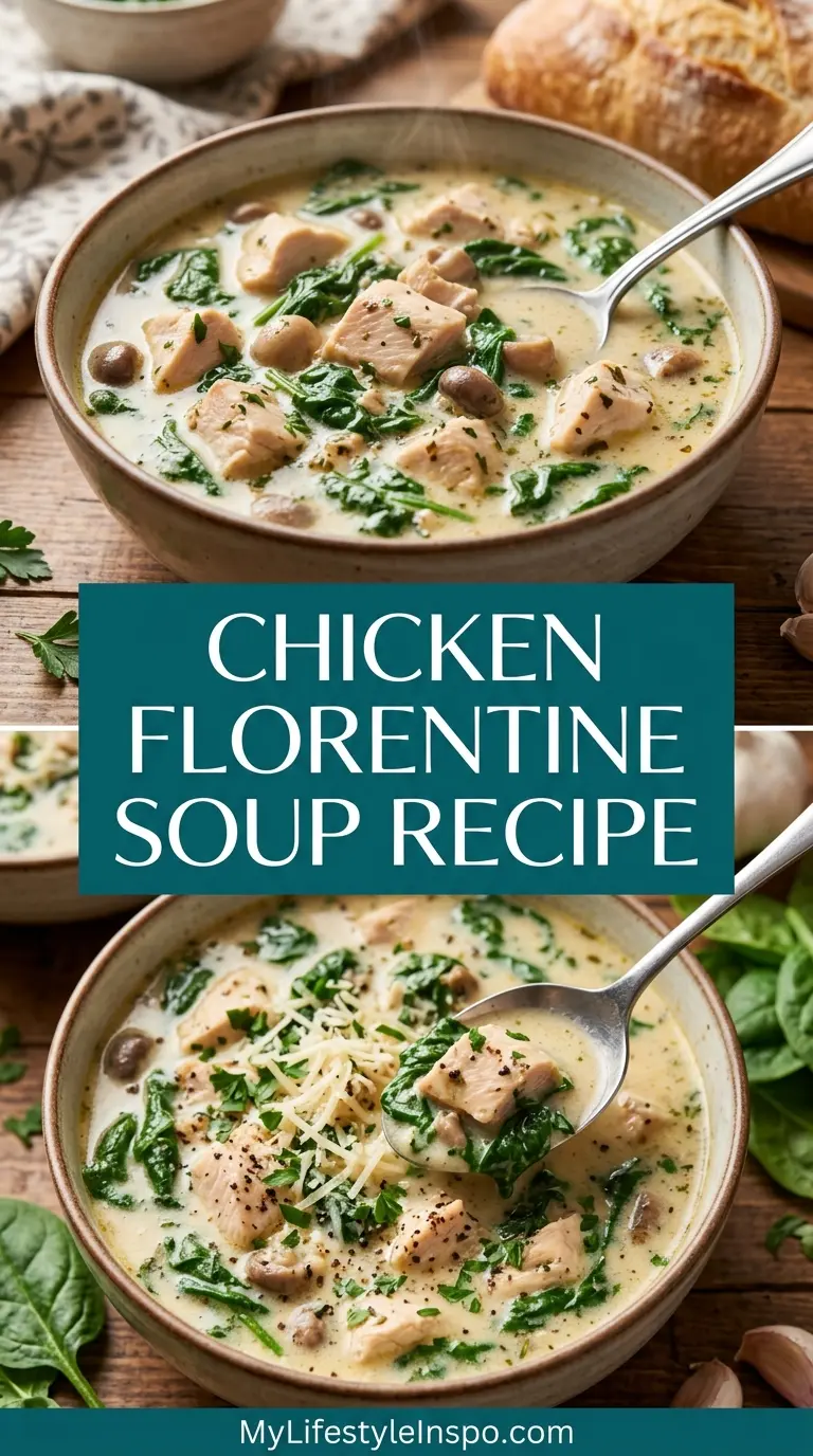 Chicken Florentine Soup Recipe