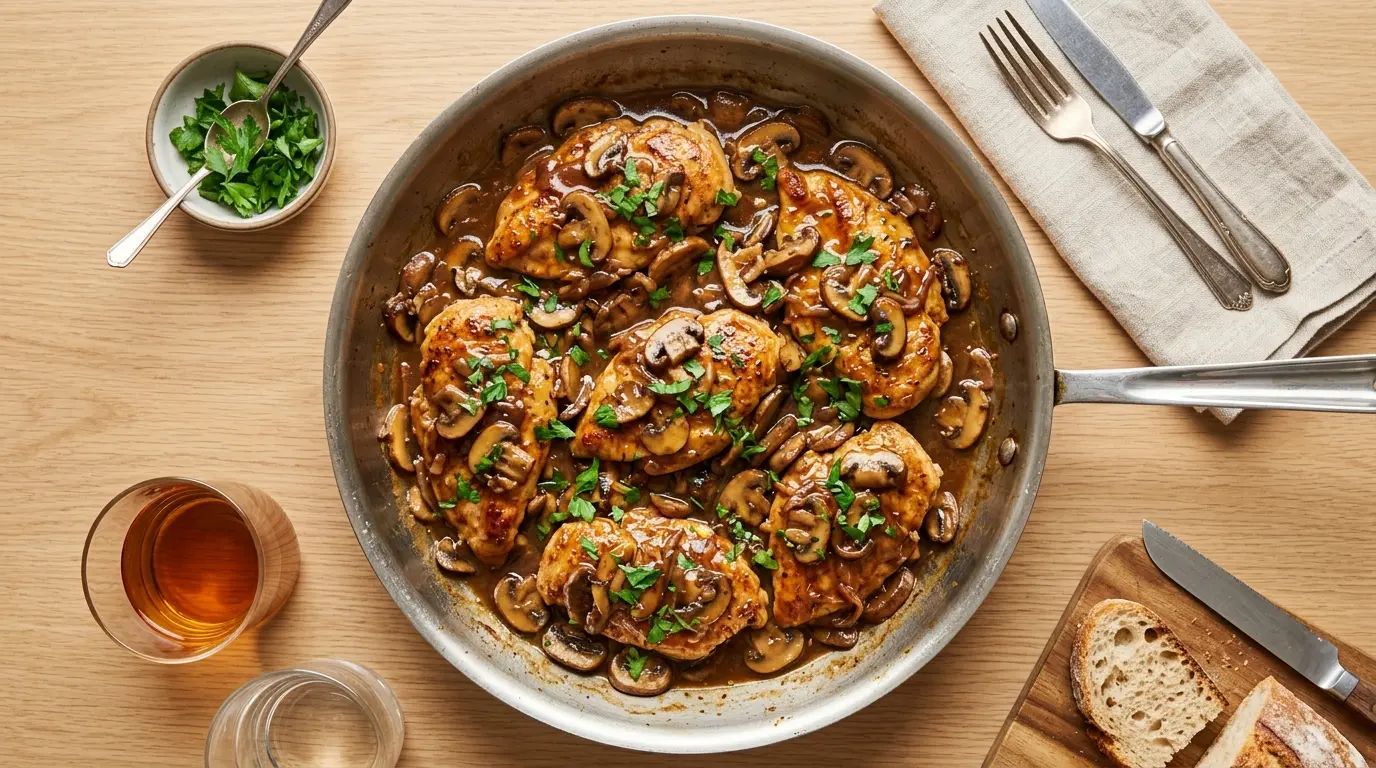 Chicken Marsala Recipe Without Cream