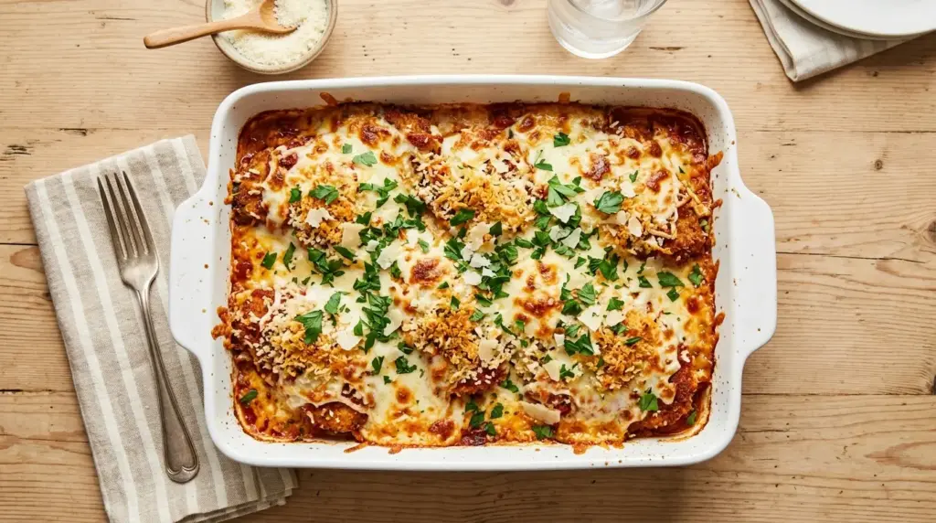 Chicken Parmesan Casserole Recipe