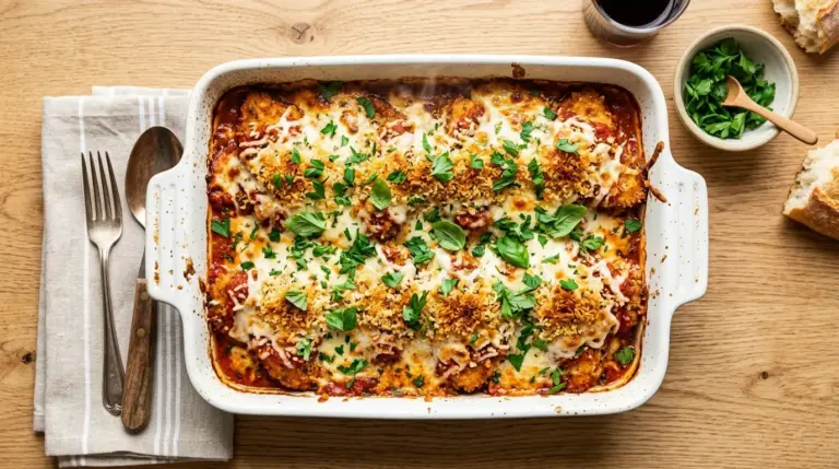 Chicken Parmesan Casserole Recipe
