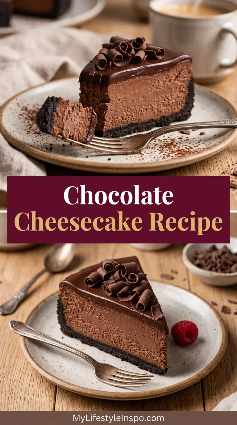 Chocolate Cheesecake Recipe