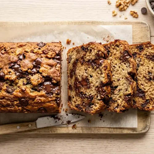 Chocolate Chip Banana Bread Recipe