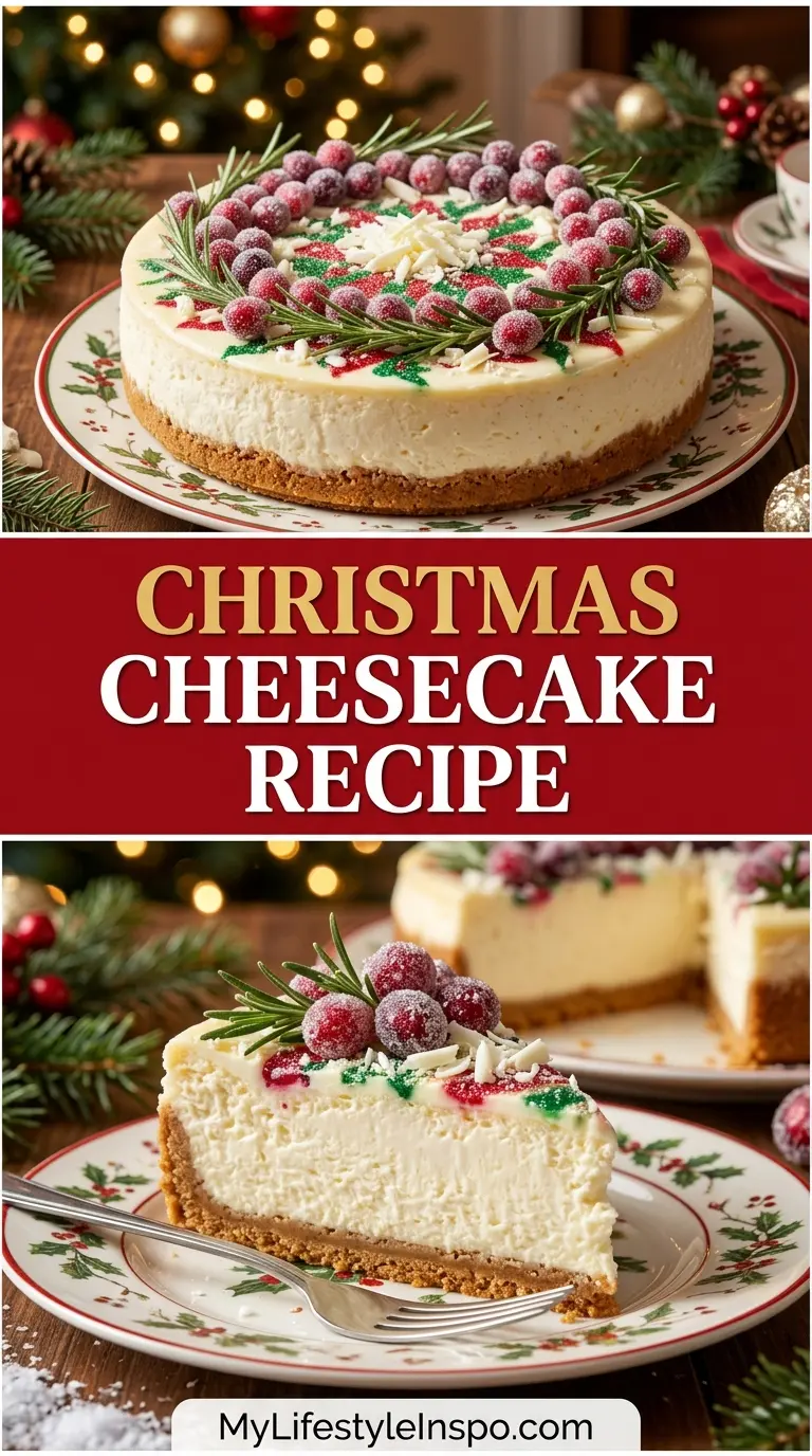 Christmas Cheesecake Recipe