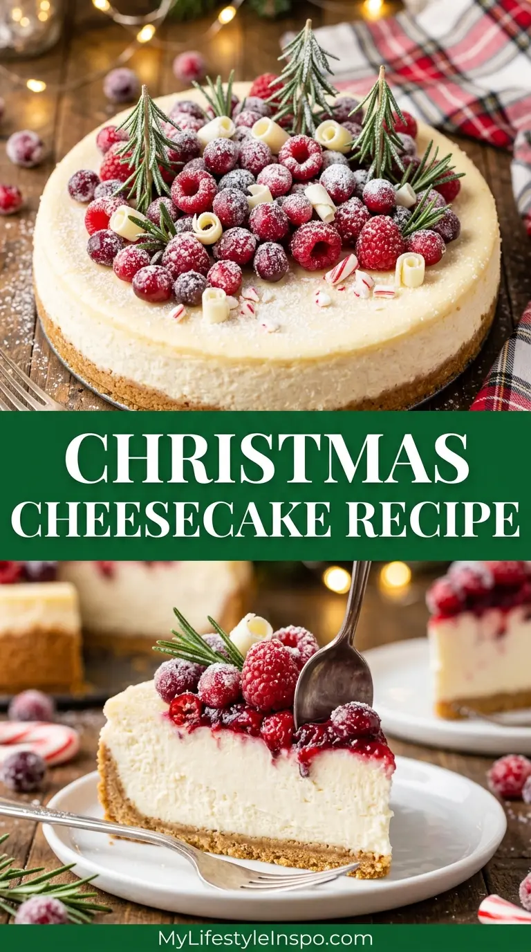 Christmas Cheesecake Recipe