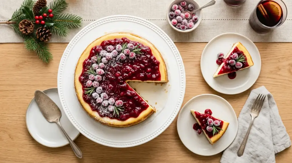 Christmas Cheesecake Recipe