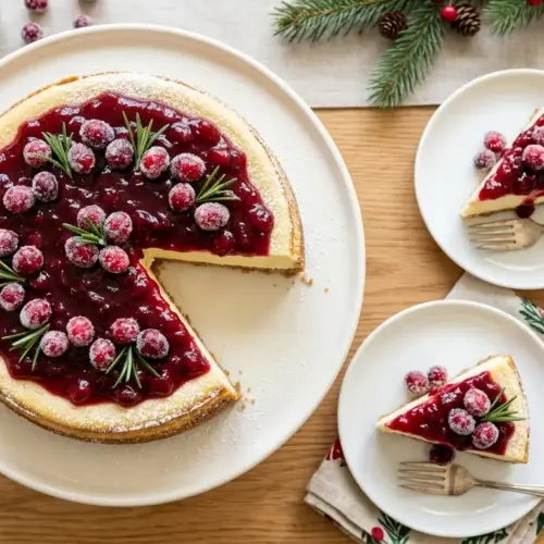 Christmas Cheesecake Recipe