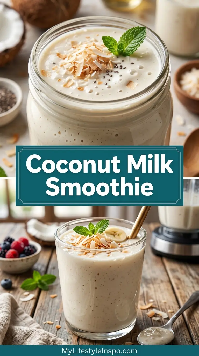 Coconut Milk Smoothie Recipe