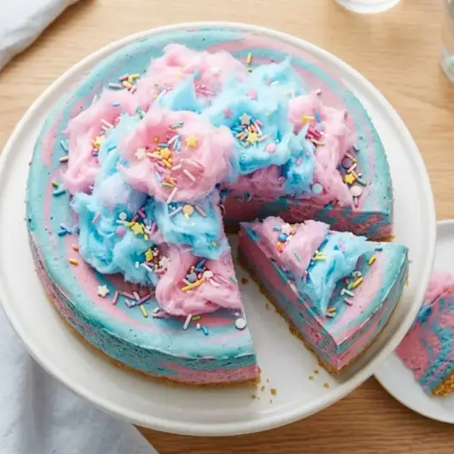 Cotton Candy Cheesecake Recipe
