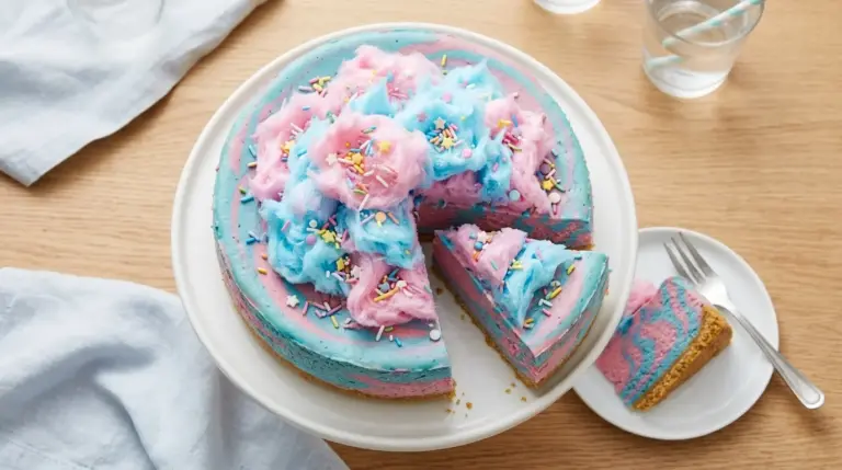 Cotton Candy Cheesecake Recipe