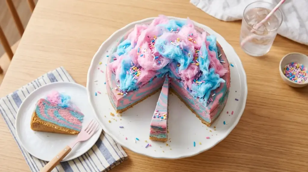 Cotton Candy Cheesecake Recipe
