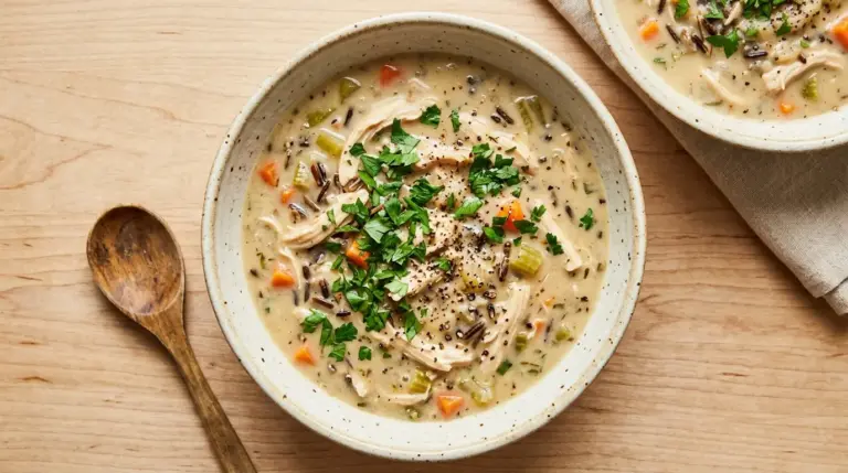 Creamy Chicken Wild Rice Soup Recipe