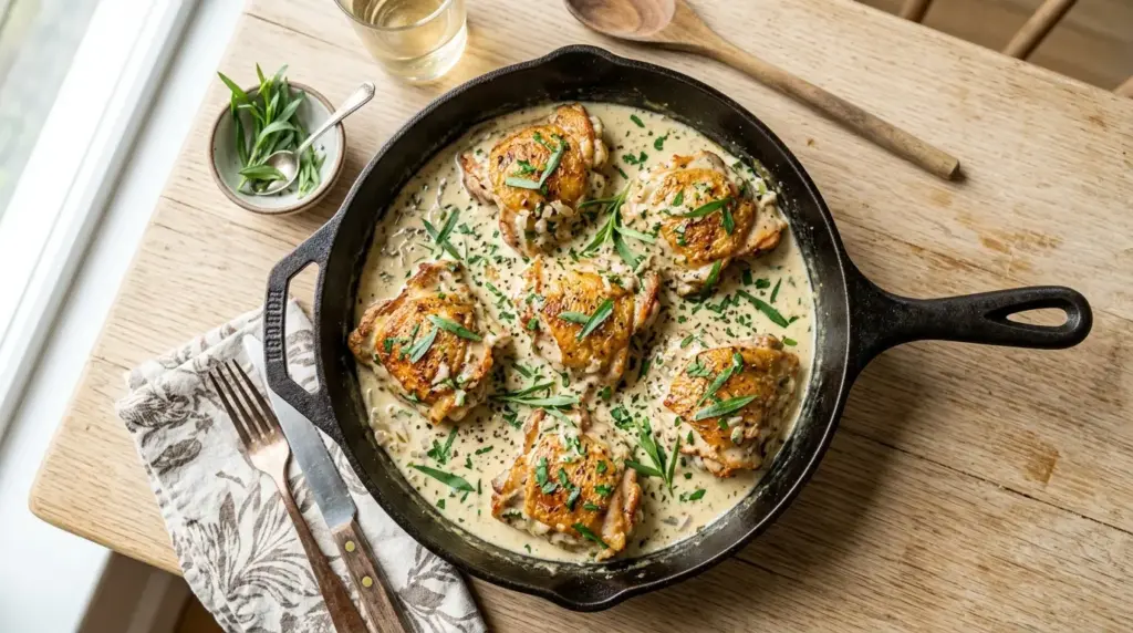 Creamy Tarragon Chicken Recipe