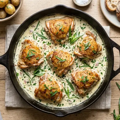 Creamy Tarragon Chicken Recipe