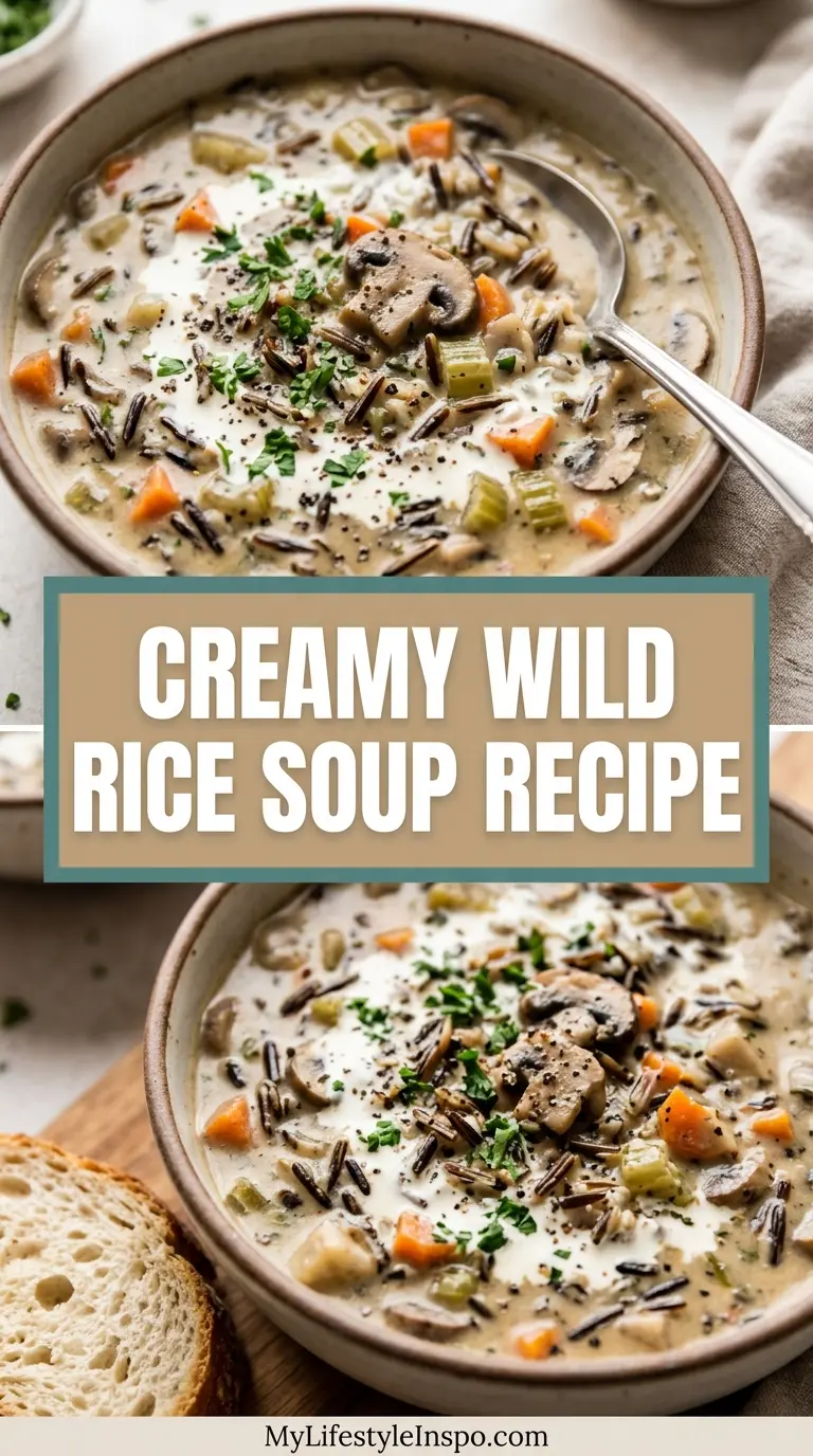 Creamy Wild Rice Soup Recipe