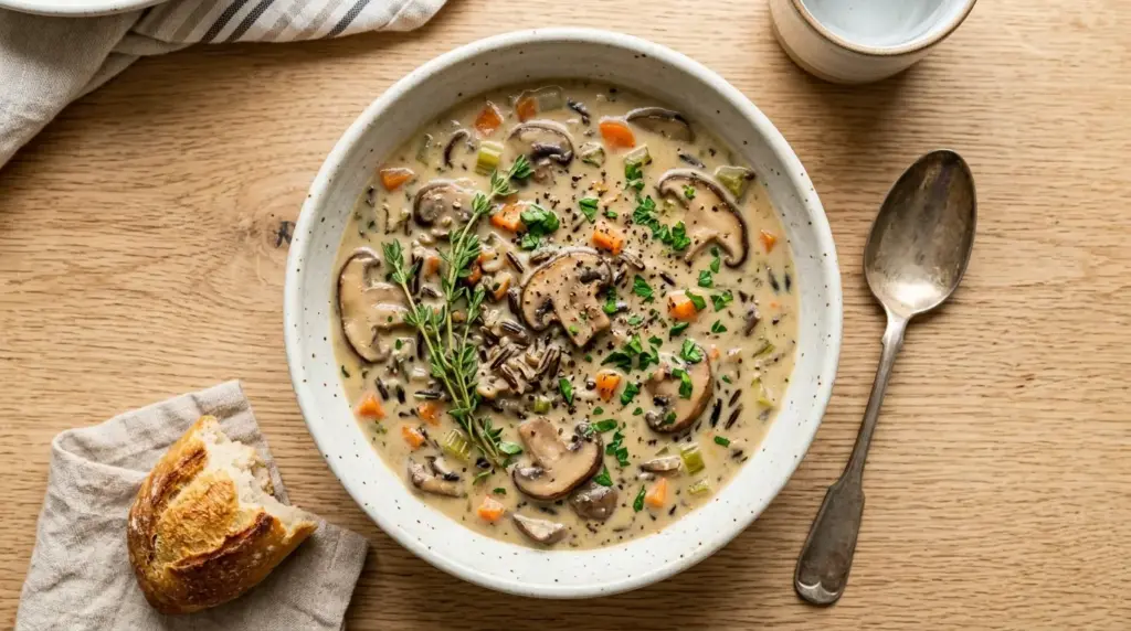 Creamy Wild Rice Soup Recipe